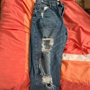 Almost Famous Ripped Medium Wash Jeans